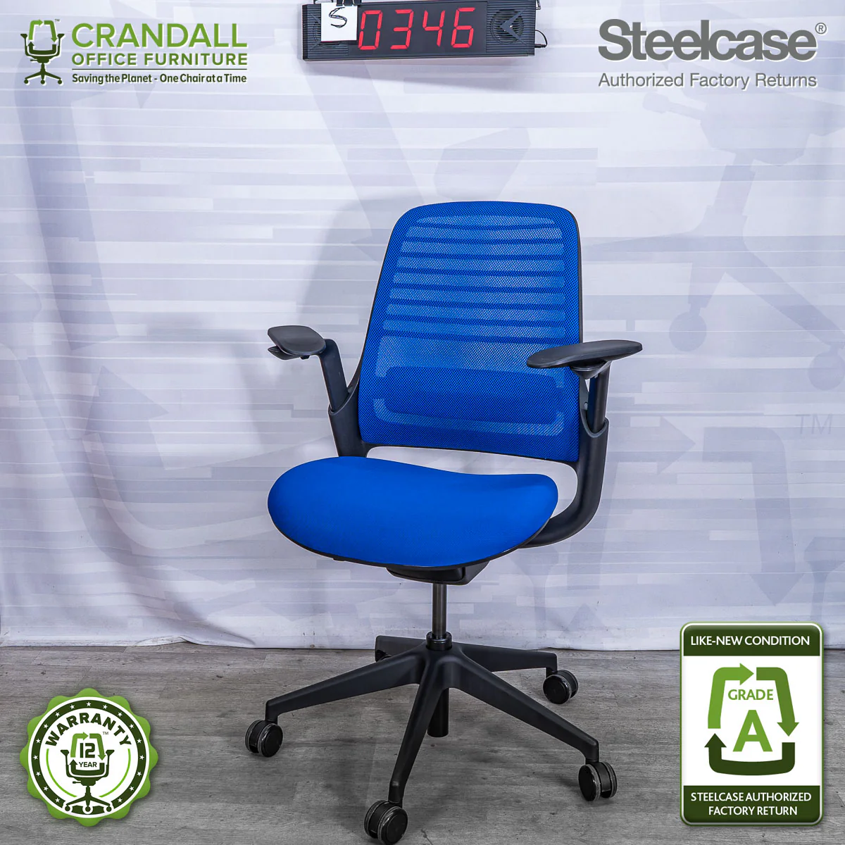 S-0346 - Steelcase Series 1 - Grade A