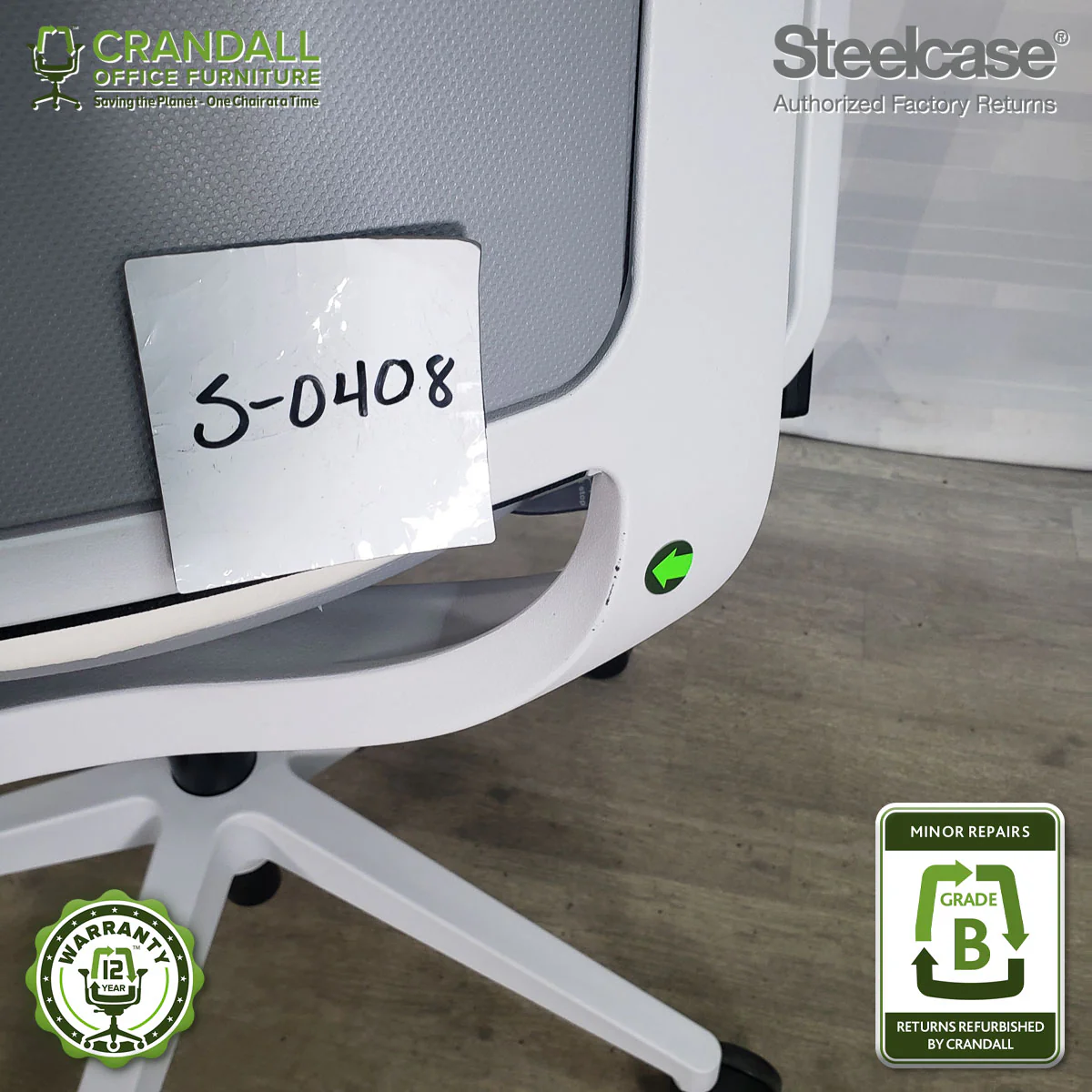 S-0408 - Steelcase Amia - Grade B - Image 4