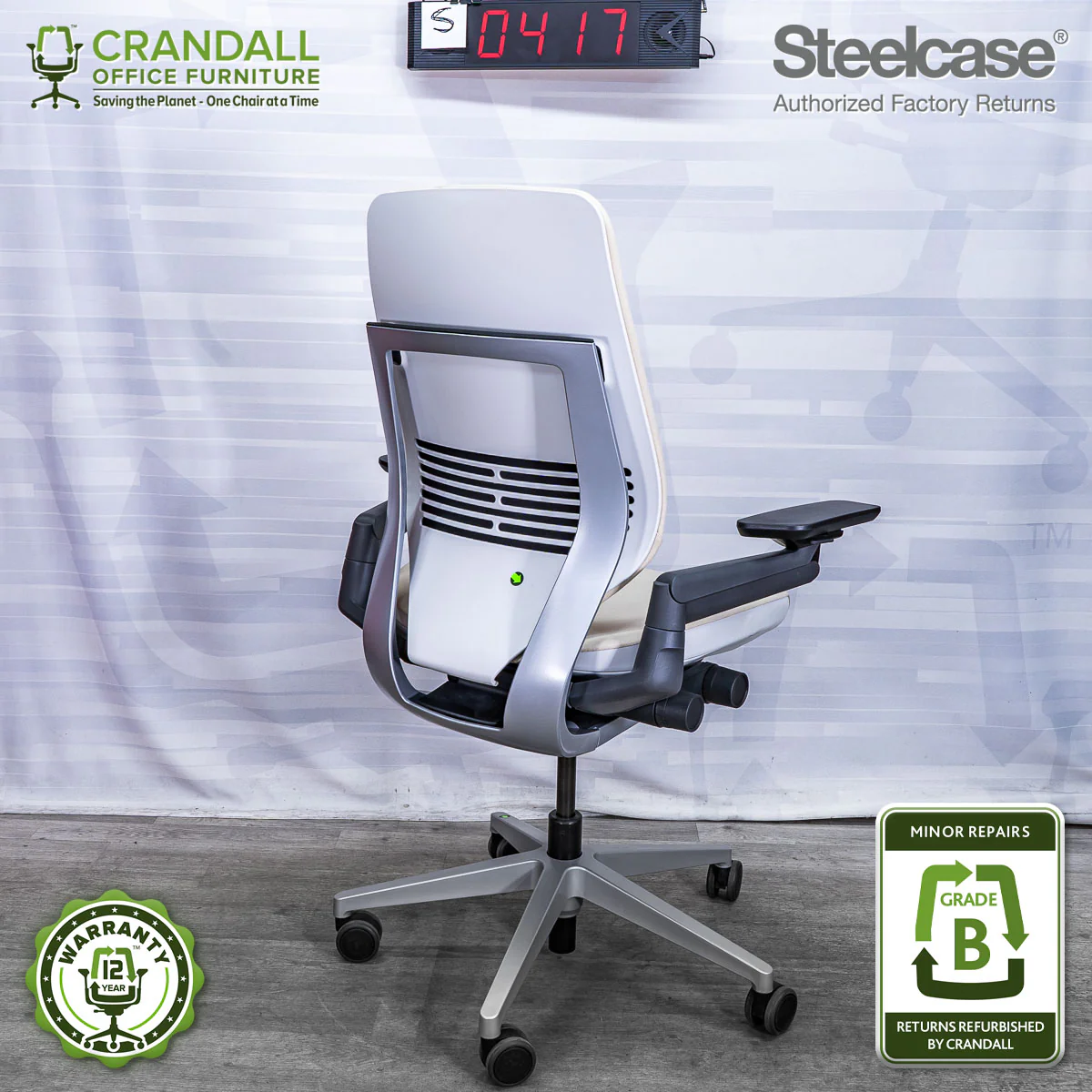 S-0417 - Steelcase Gesture - Grade B - Image 2