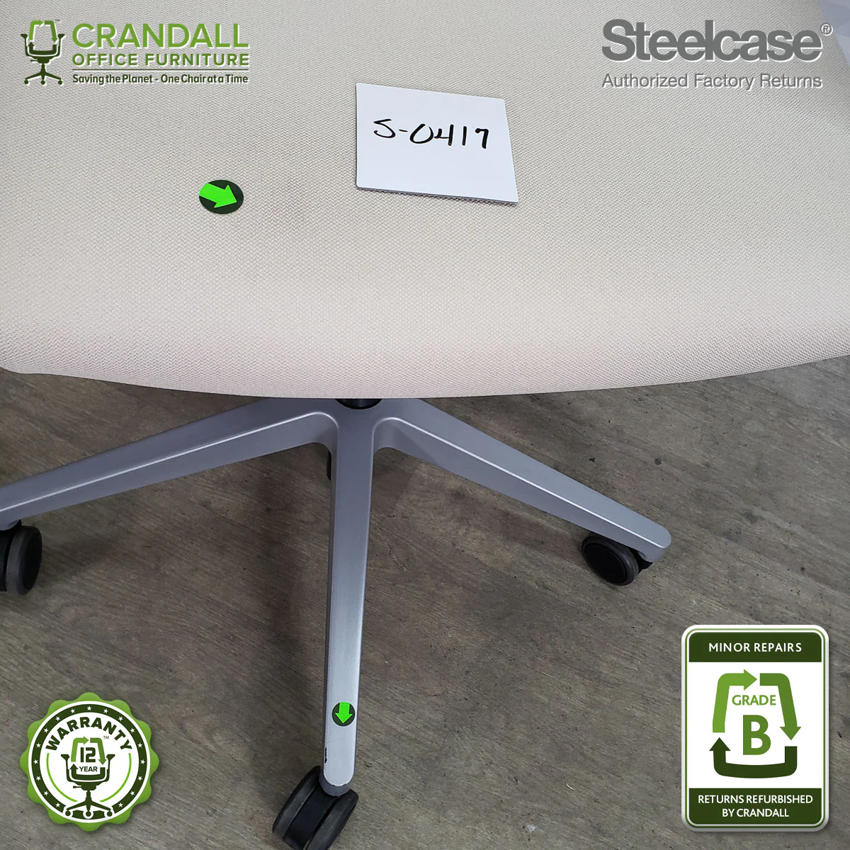 S-0417 - Steelcase Gesture - Grade B - Image 3