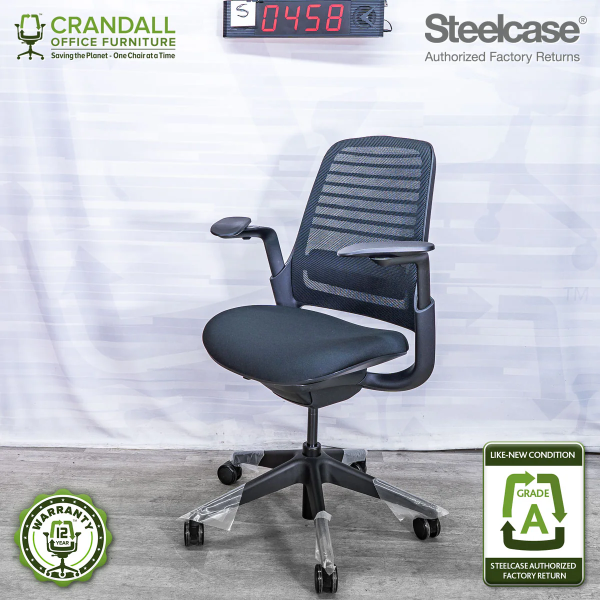 S-0458 - Steelcase Series 1 - Grade A