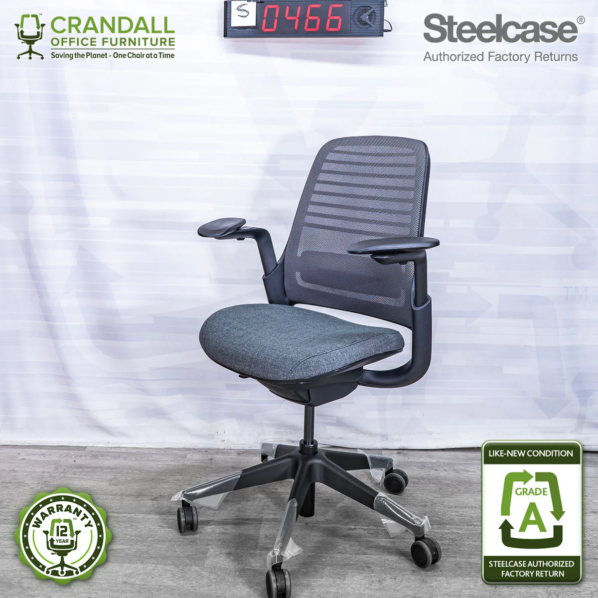 S-0466 - Steelcase Series 1 - Grade A
