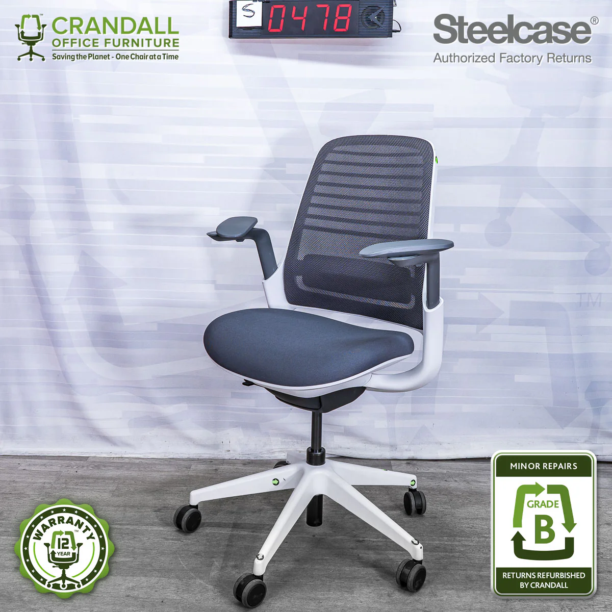 S-0478 - Steelcase Series 1 - Grade B