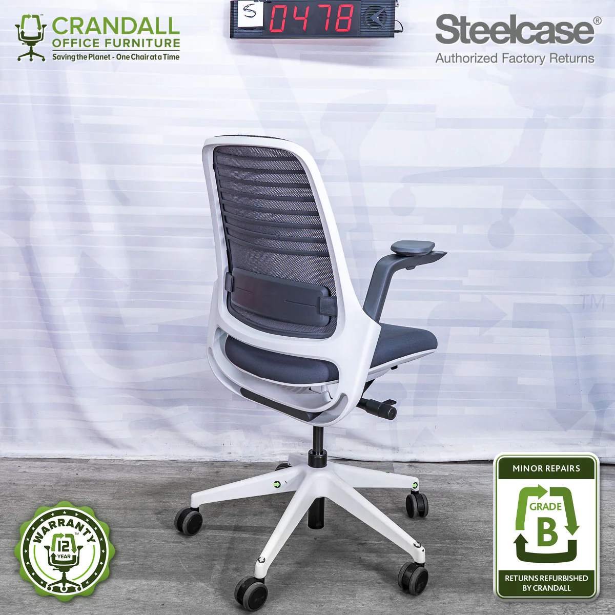 S-0478 - Steelcase Series 1 - Grade B - Image 2