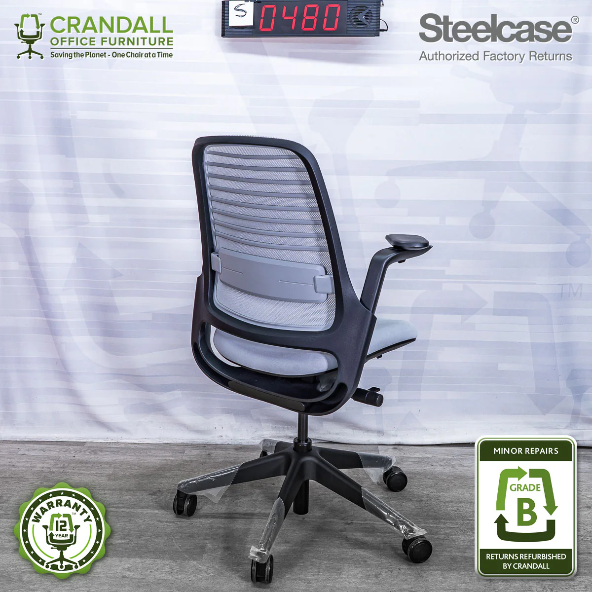 S-0480 - Steelcase Series 1  - Grade B - Image 2