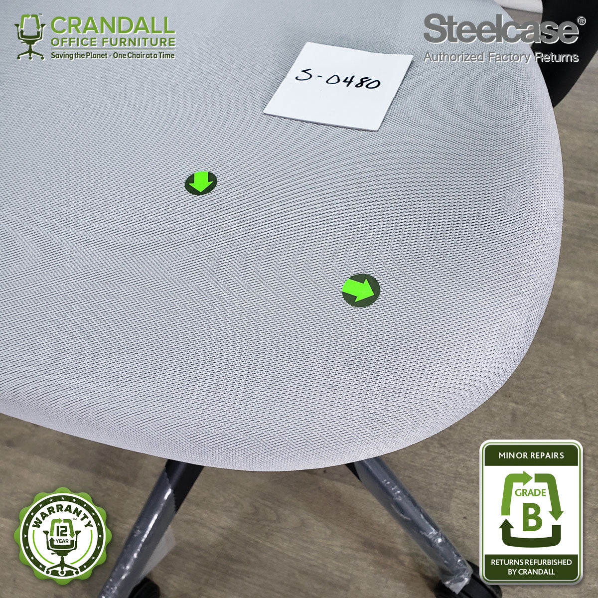 S-0480 - Steelcase Series 1  - Grade B - Image 3