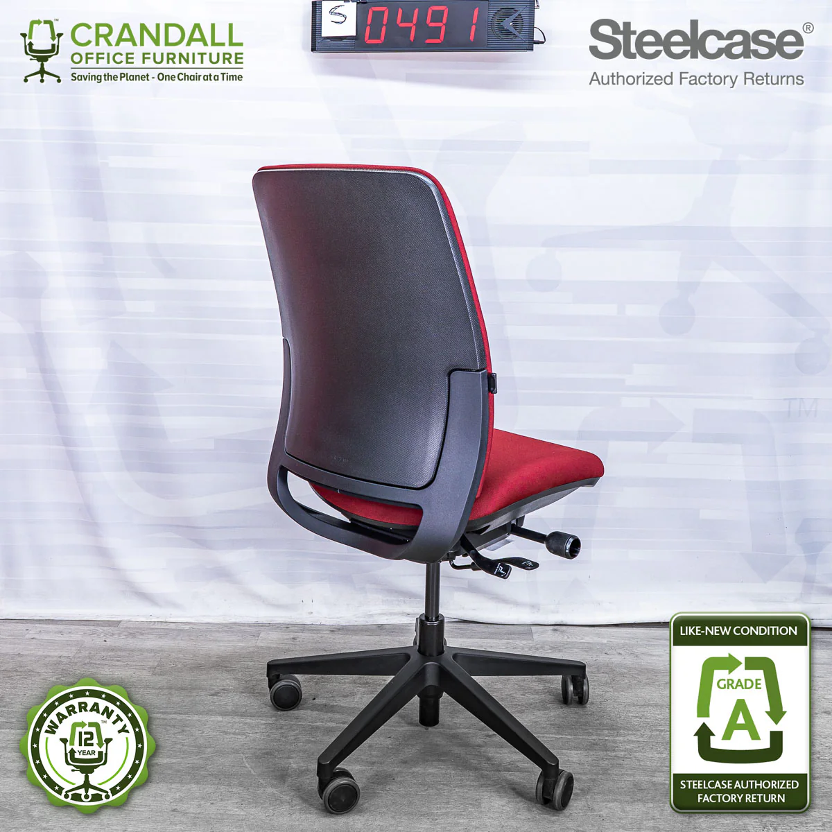 S-0491 - Steelcase Amia - Grade A - Image 2