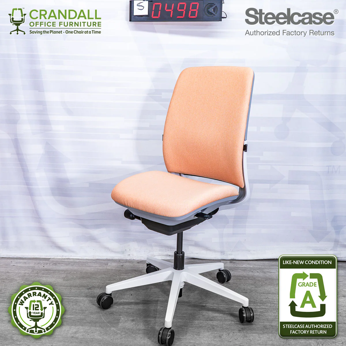 S-0498 - Steelcase Amia - Grade A