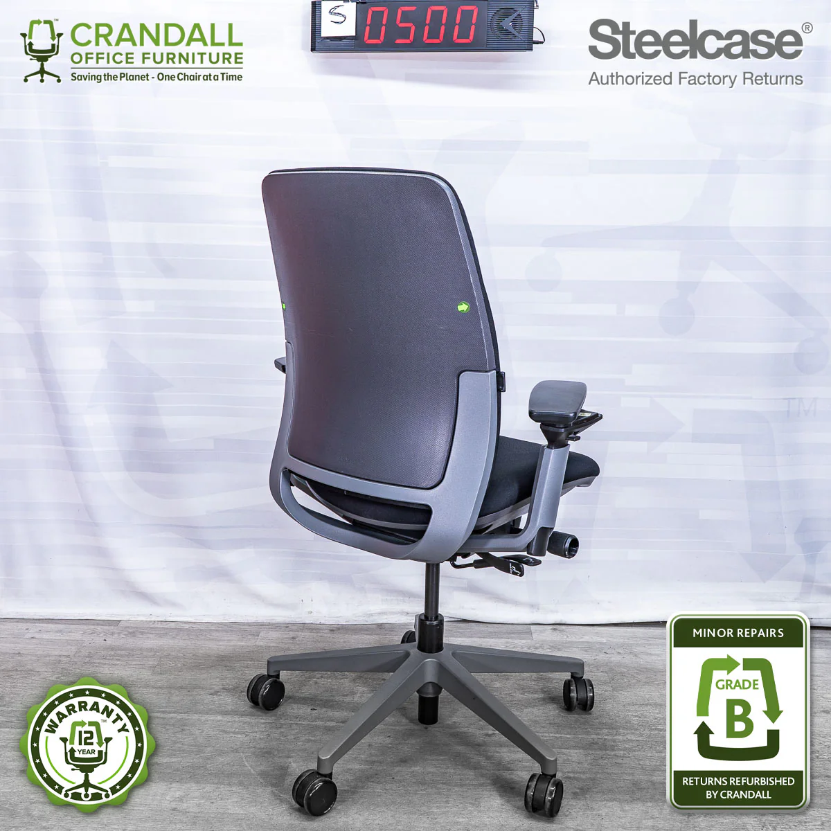 S-0500 - Steelcase Amia - Grade B - Image 2