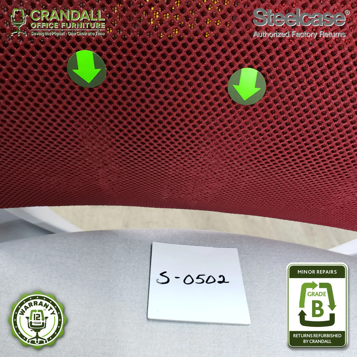 S-0502 - Steelcase Amia - Grade B - Image 3