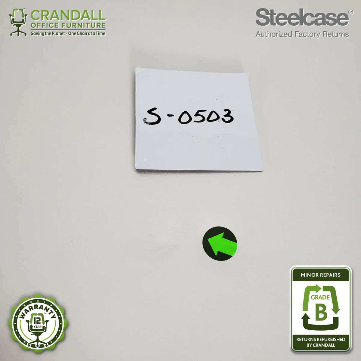 S-0503 - Steelcase Amia - Grade B - Image 3