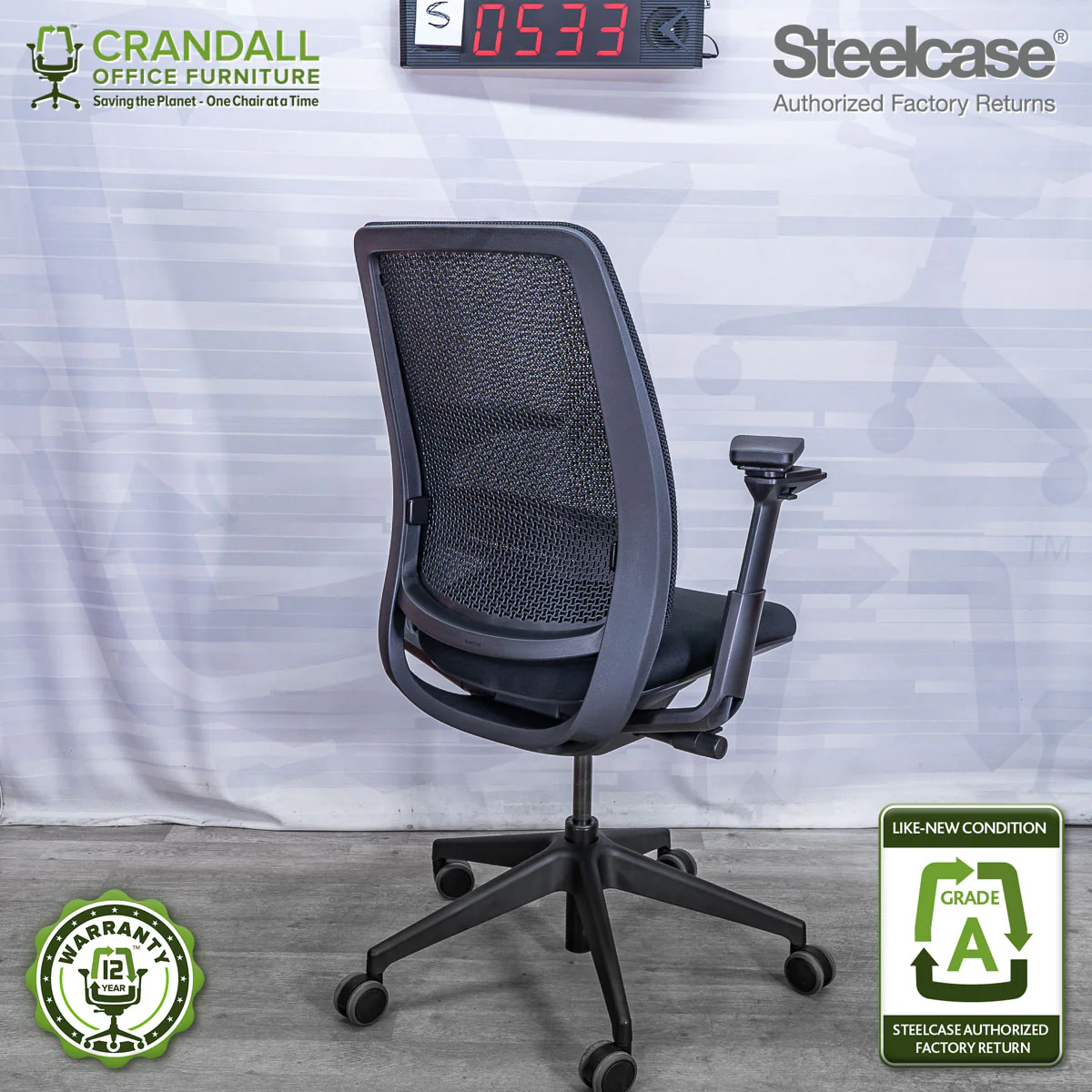 S-0533 - Steelcase Series 2 - Grade A - Image 2