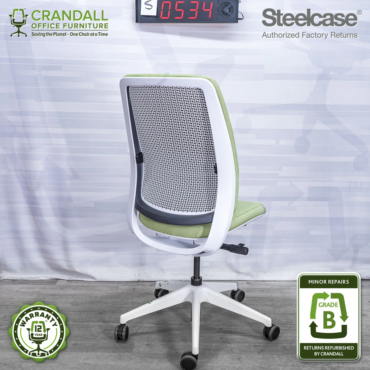 S-0534 - Steelcase Series 2 - Grade B - Image 2