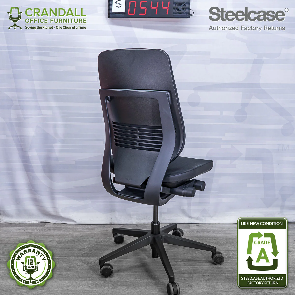 S-0544 - Steelcase Gesture - Grade A - Image 2