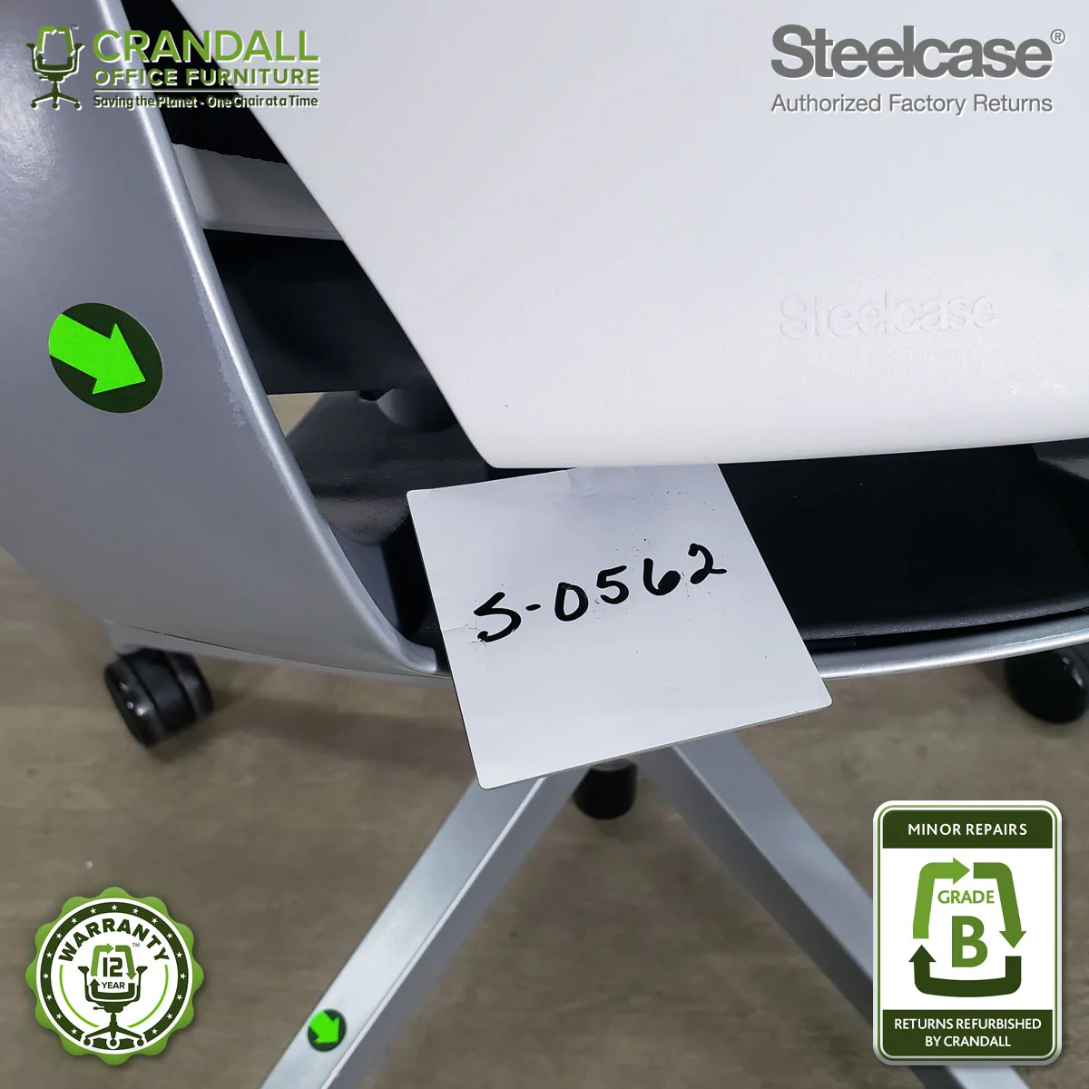 S-0562 - Steelcase Gesture - Grade B - Image 3