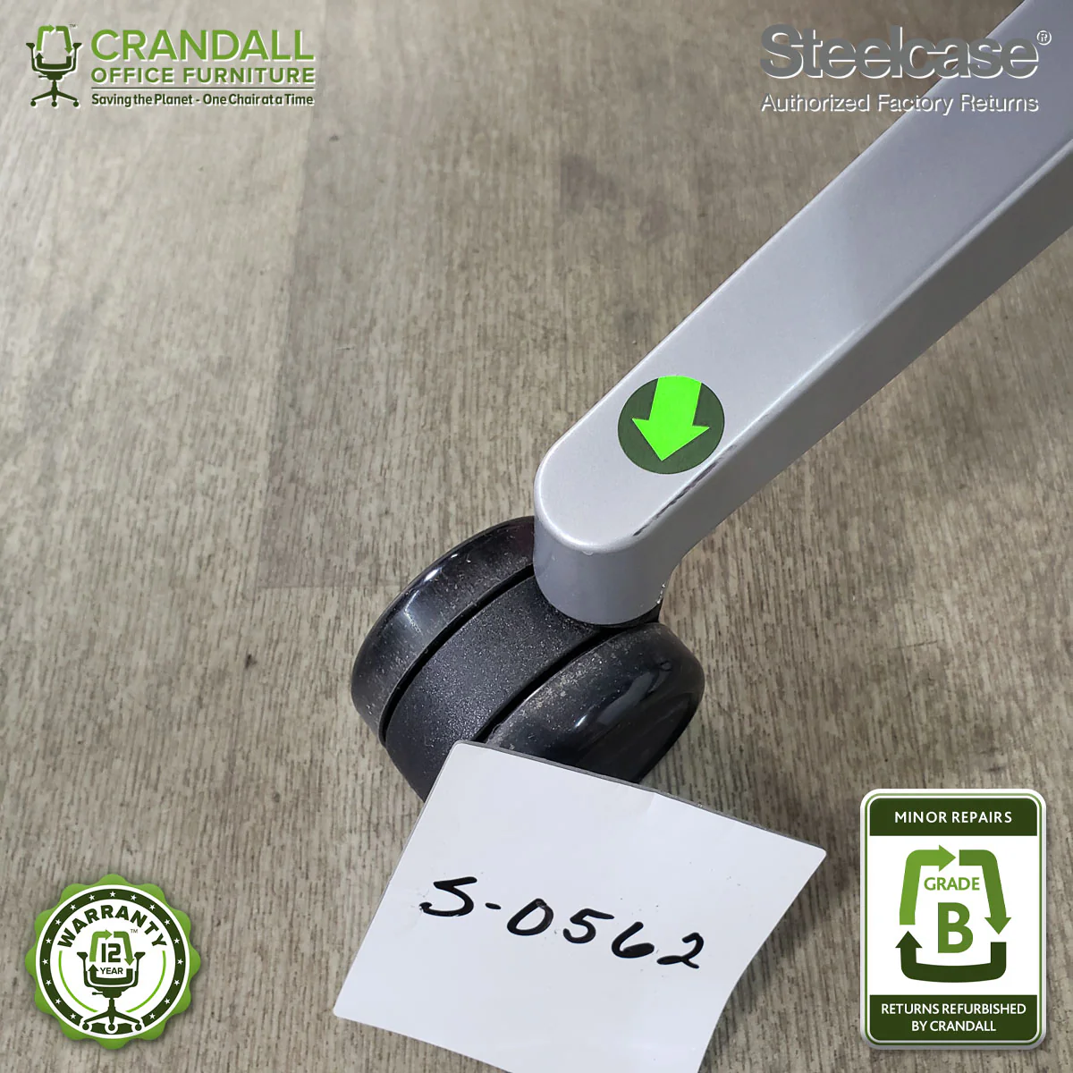 S-0562 - Steelcase Gesture - Grade B - Image 4