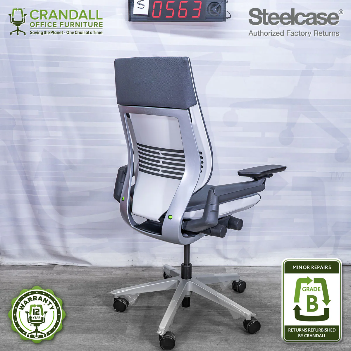 S-0563 - Steelcase Gesture - Grade B - Image 2