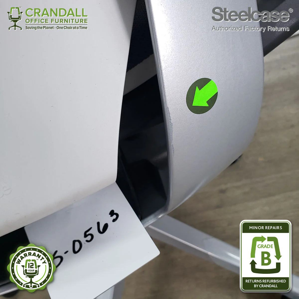 S-0563 - Steelcase Gesture - Grade B - Image 3