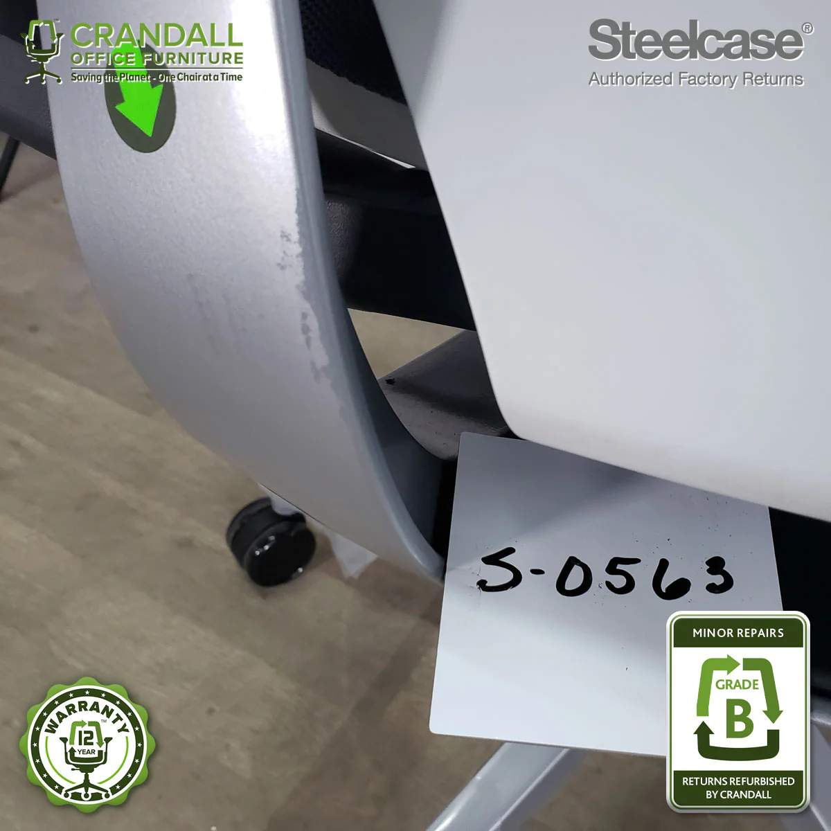 S-0563 - Steelcase Gesture - Grade B - Image 4