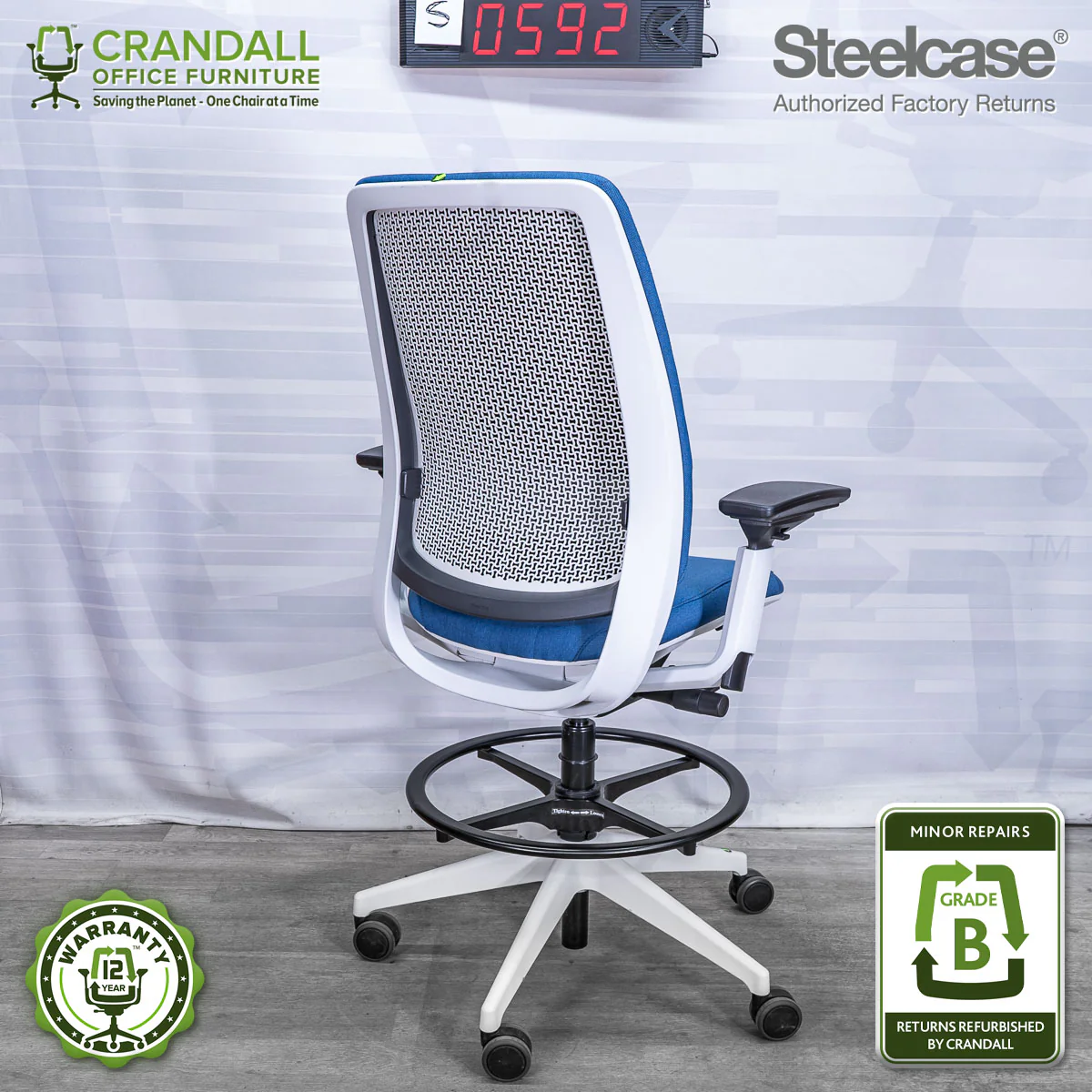 S-0592 - Steelcase Series 2 - Grade B - Image 2