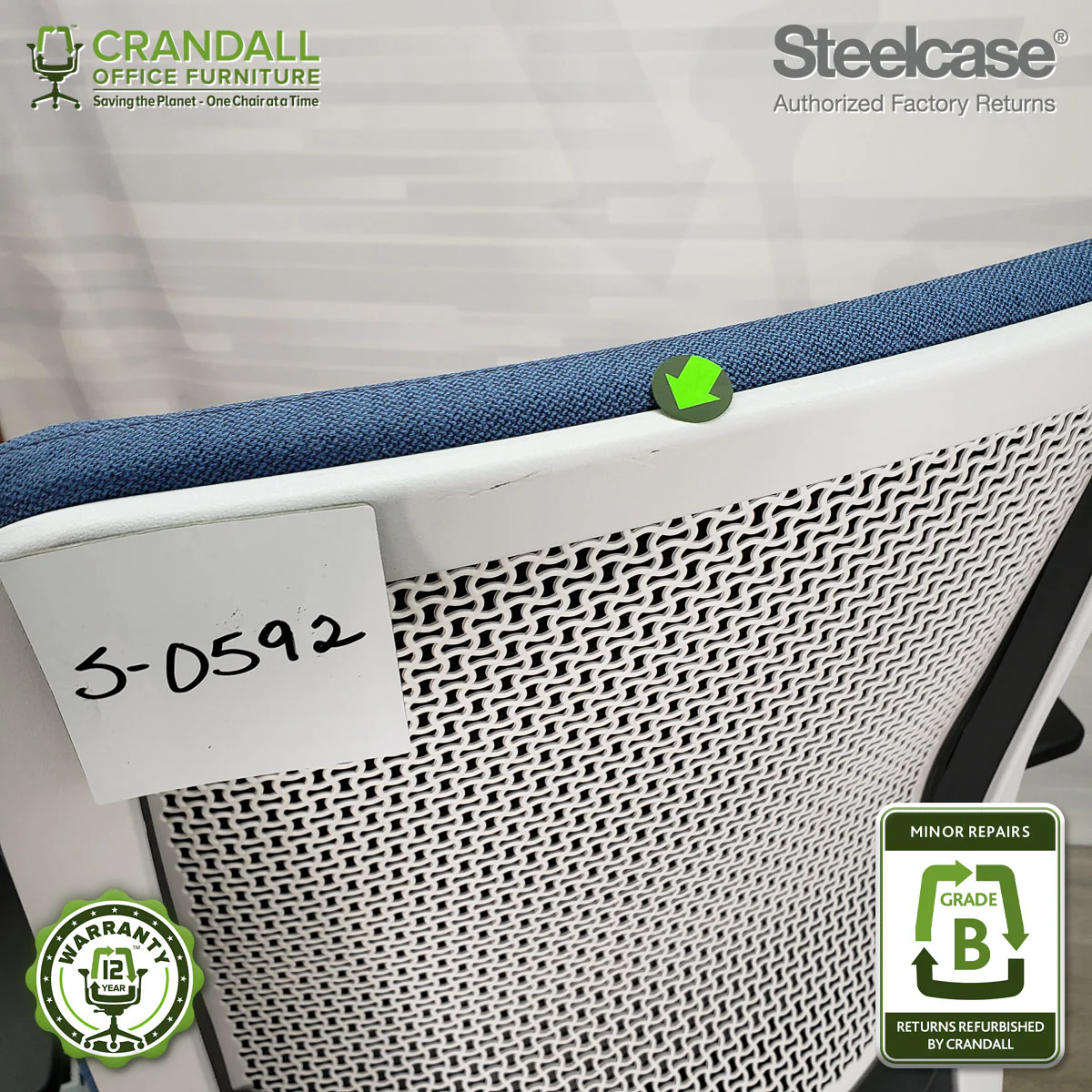S-0592 - Steelcase Series 2 - Grade B - Image 3