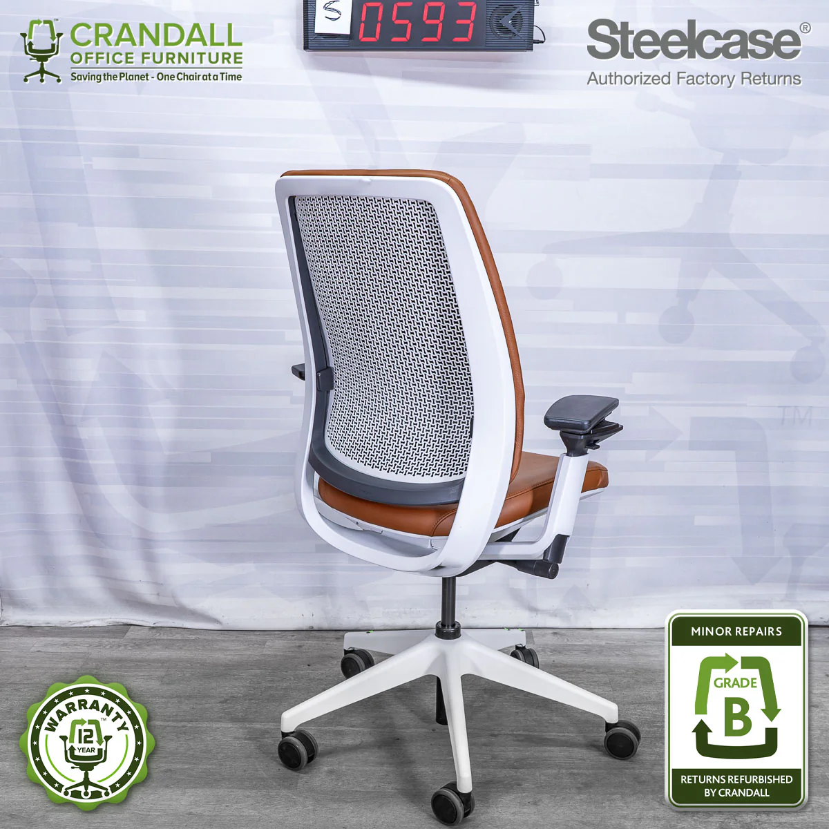S-0593 - Steelcase Series 2 - Grade B - Image 2
