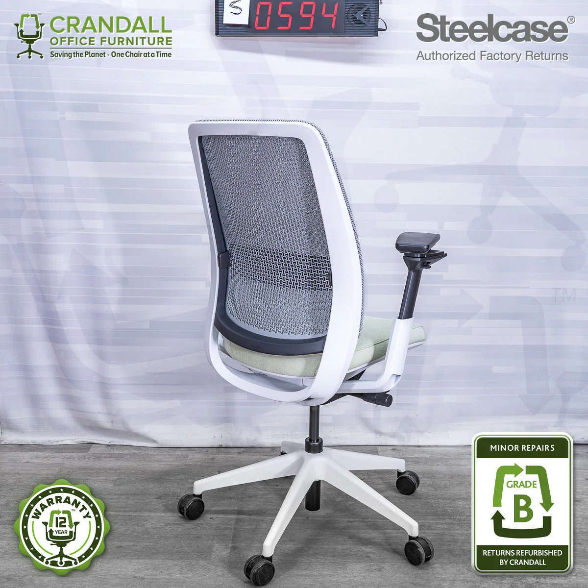 S-0594 - Steelcase Series 2 - Grade B - Image 2