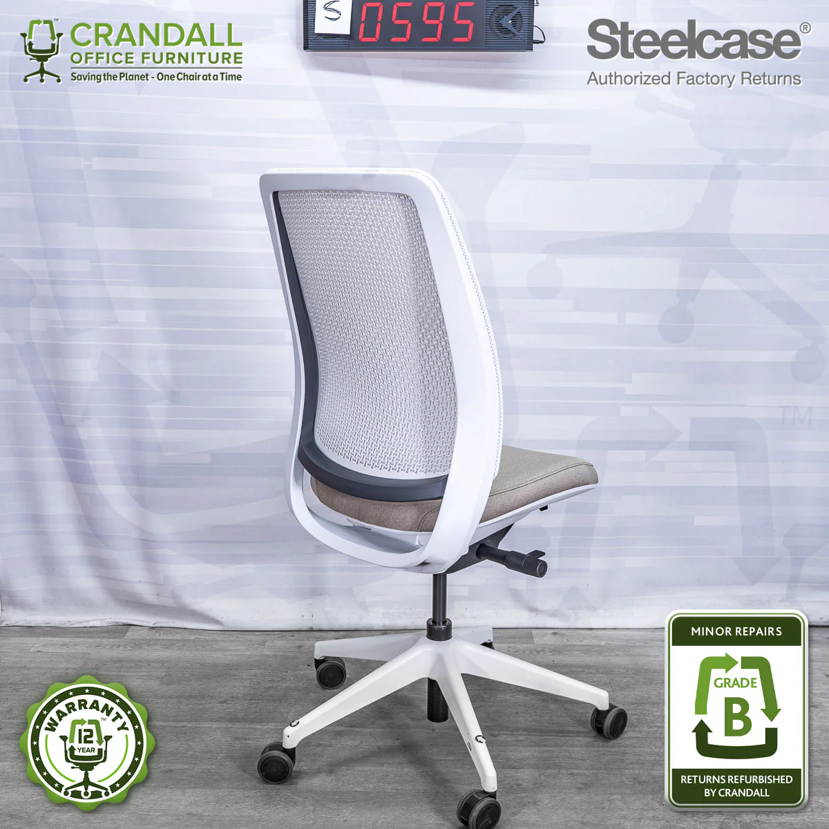 S-0595 - Steelcase Series 2 - Grade B - Image 2