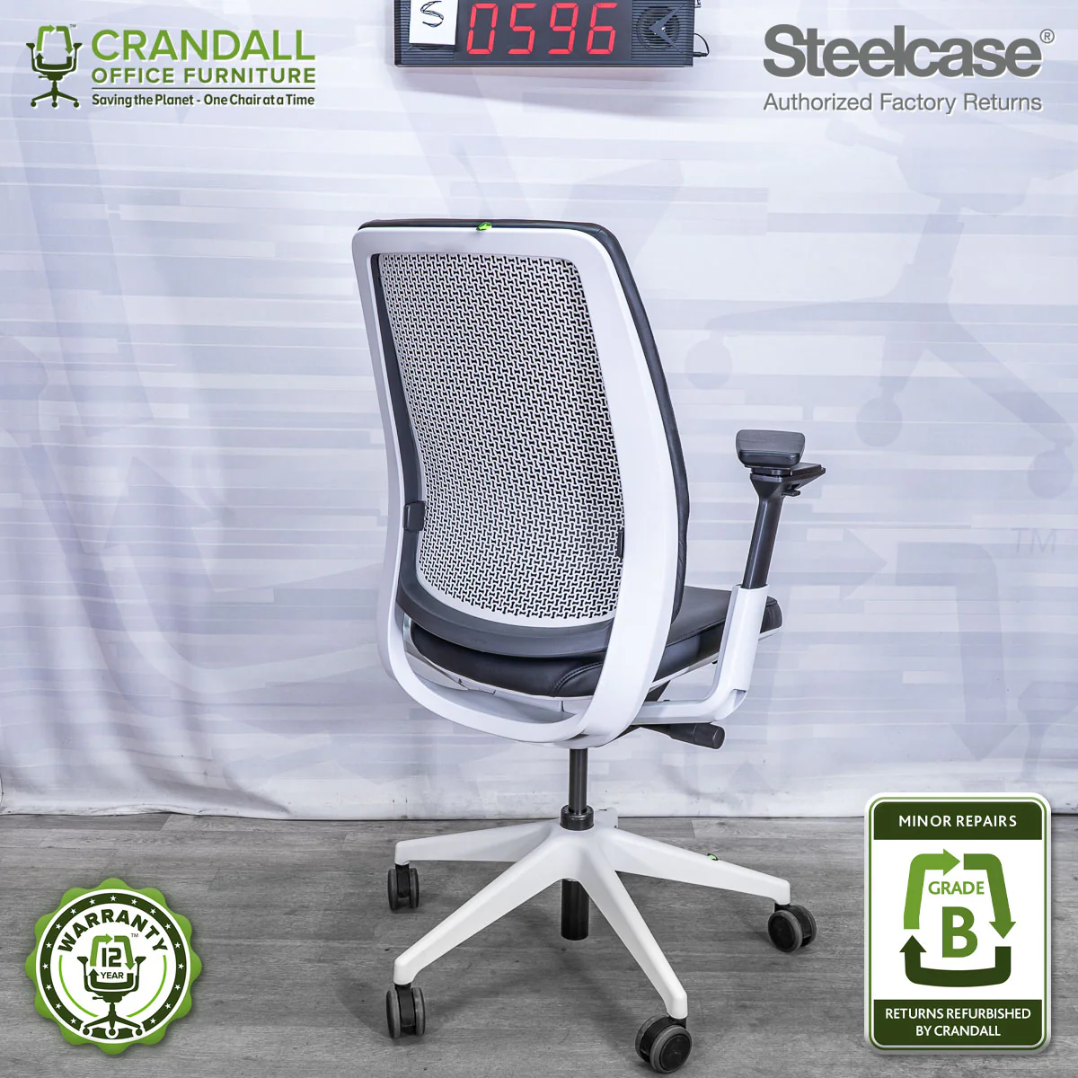 S-0596 - Steelcase Series 2 - Grade B - Image 2