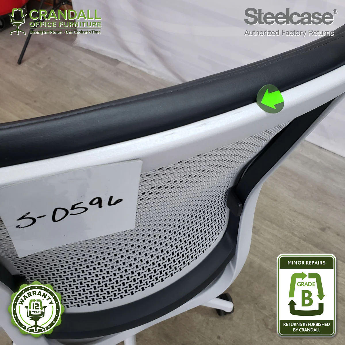 S-0596 - Steelcase Series 2 - Grade B - Image 4