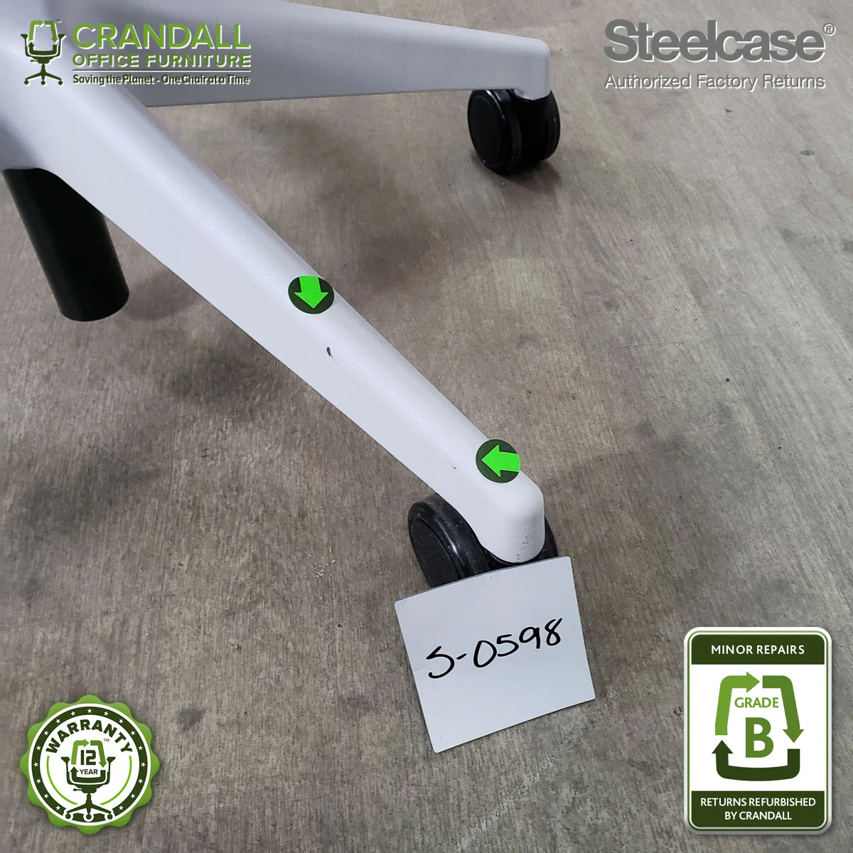 S-0598 - Steelcase Series 2 - Grade B - Image 3