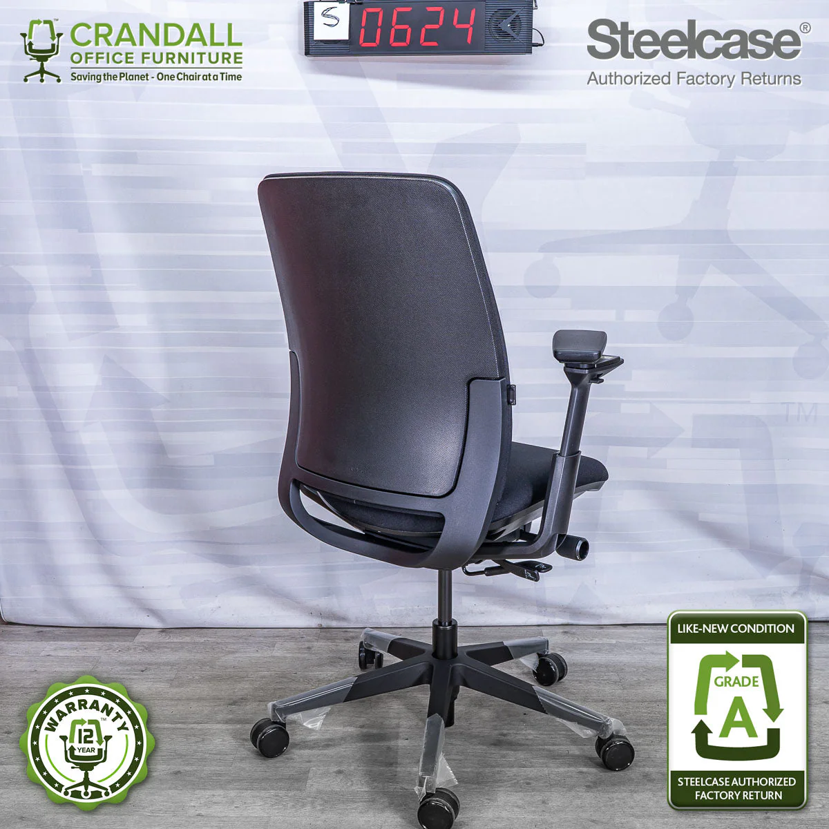 S-0624 - Steelcase Amia - Grade A - Image 2