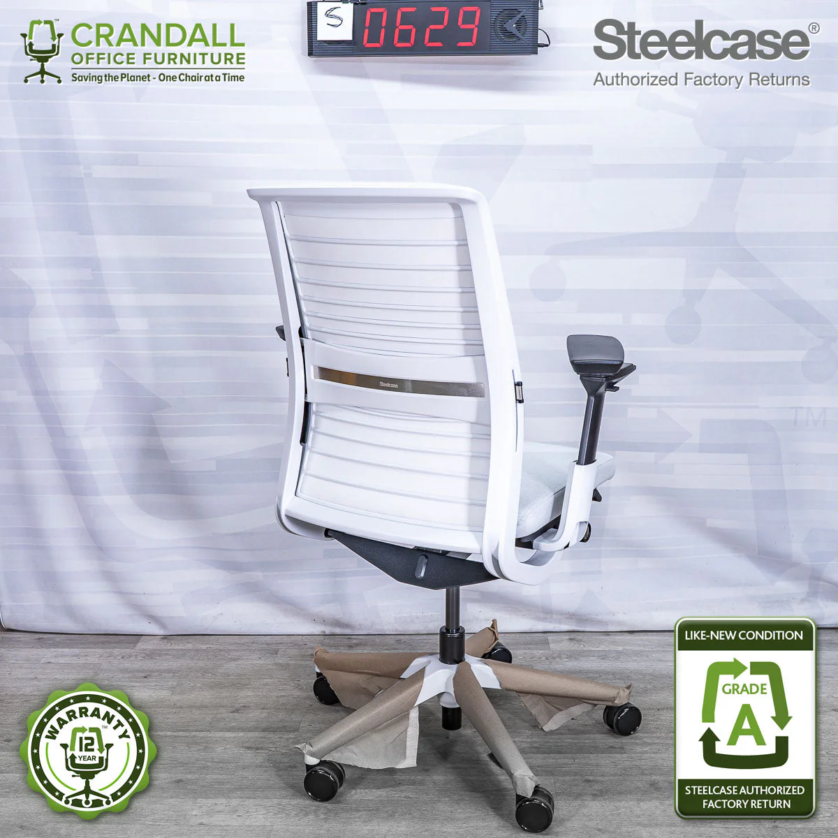 S-0629 - Steelcase V2 Think - Grade A - Image 2