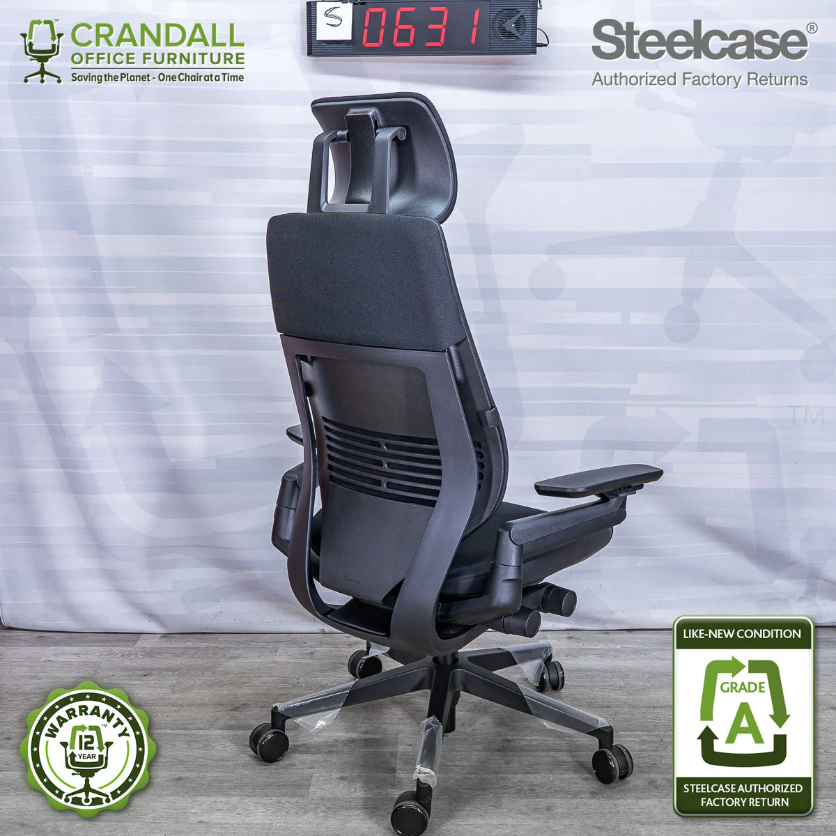 S-0631 - Steelcase Gesture - Grade A - Image 2