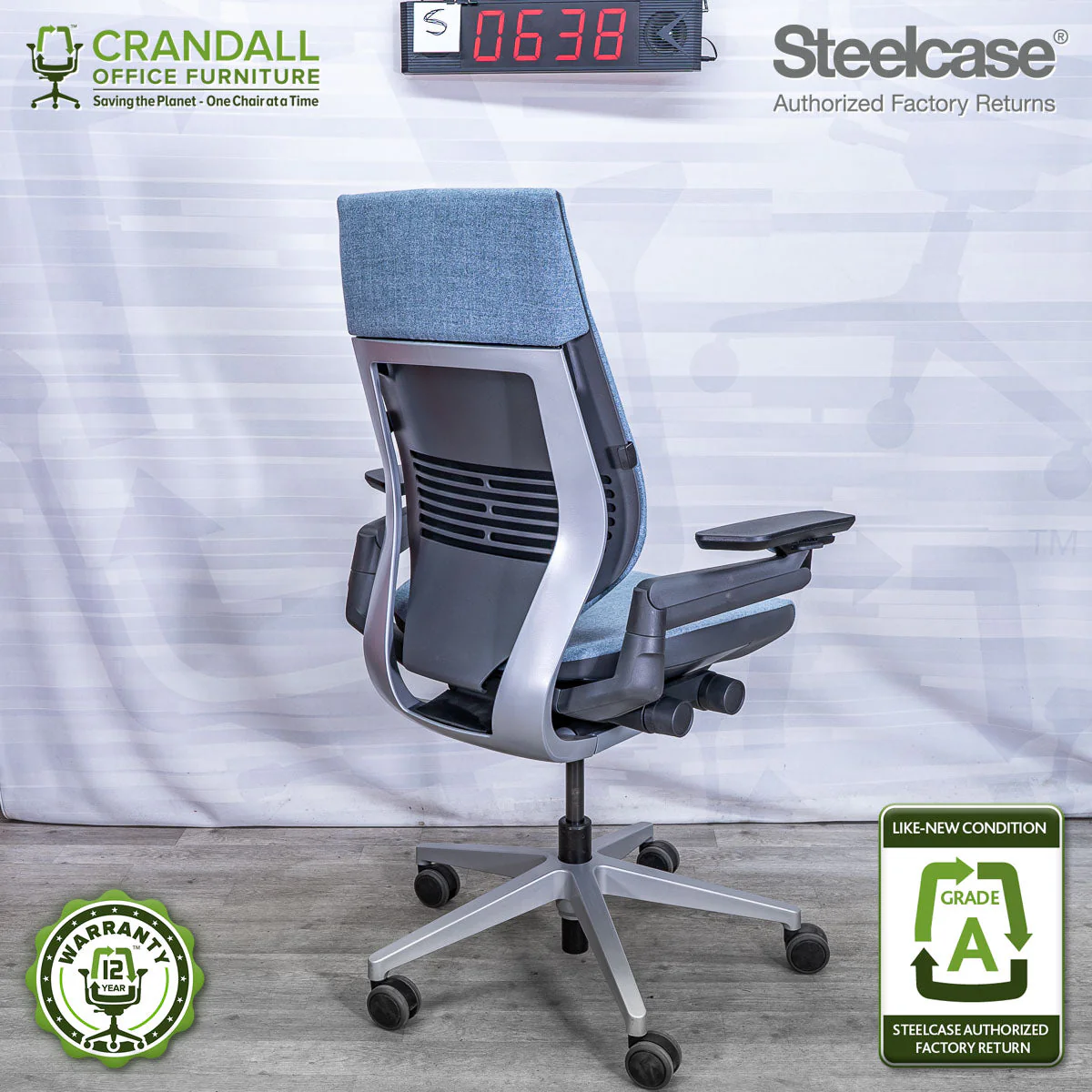 S-0638 - Steelcase Gesture - Grade A - Image 2