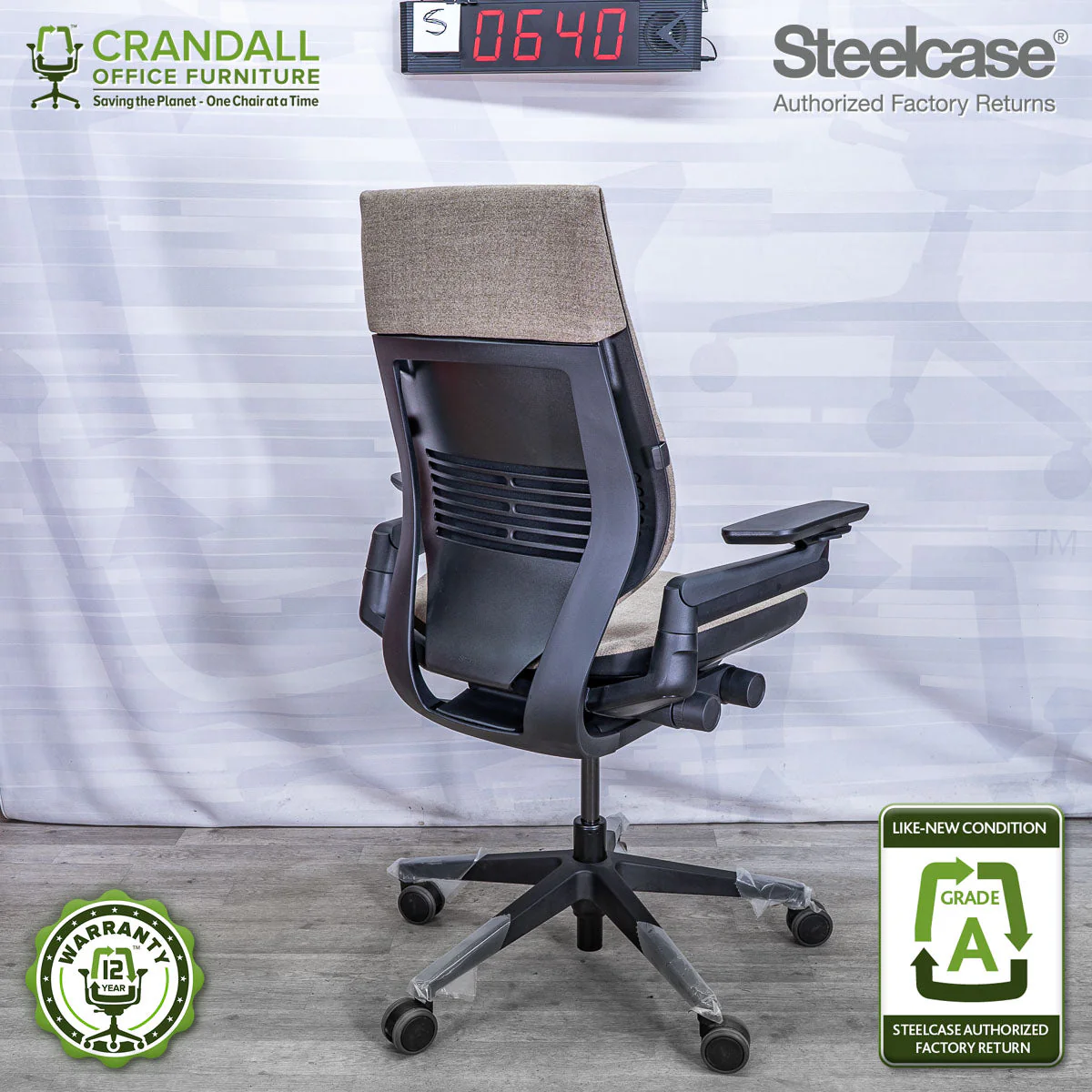 S-0640 - Steelcase Gesture - Grade A - Image 2