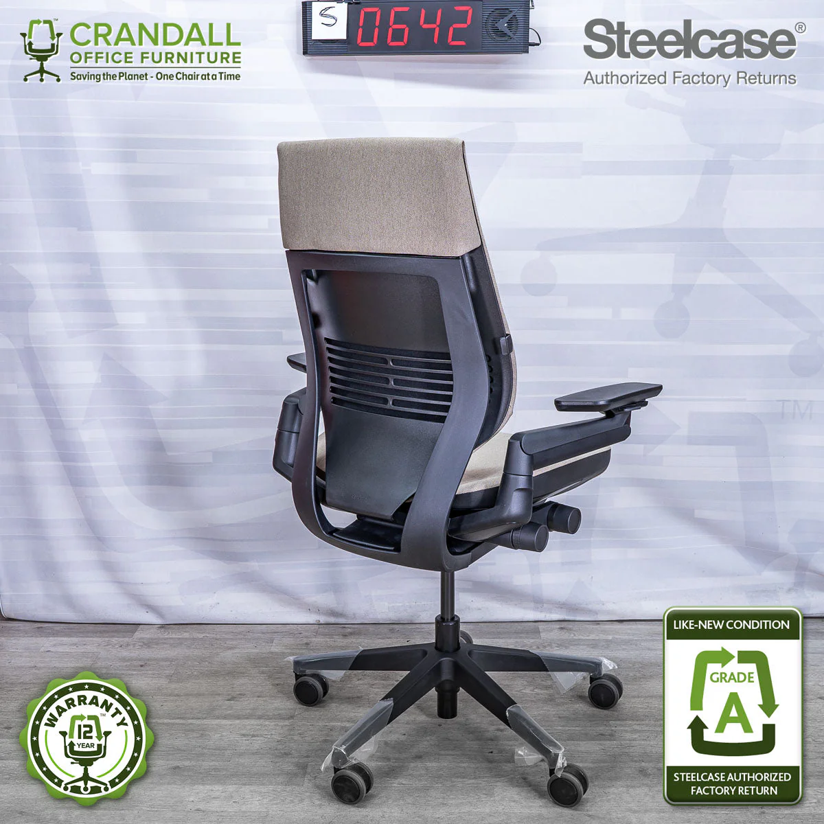 S-0642 - Steelcase Gesture - Grade A - Image 2
