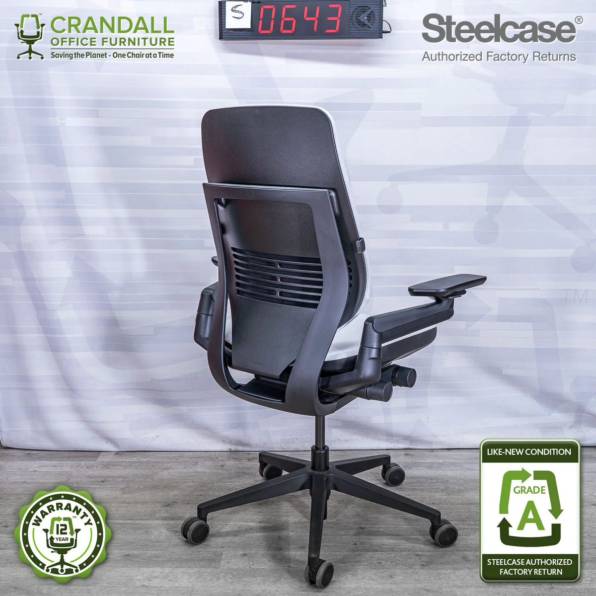 S-0643 - Steelcase Gesture - Grade A - Image 2