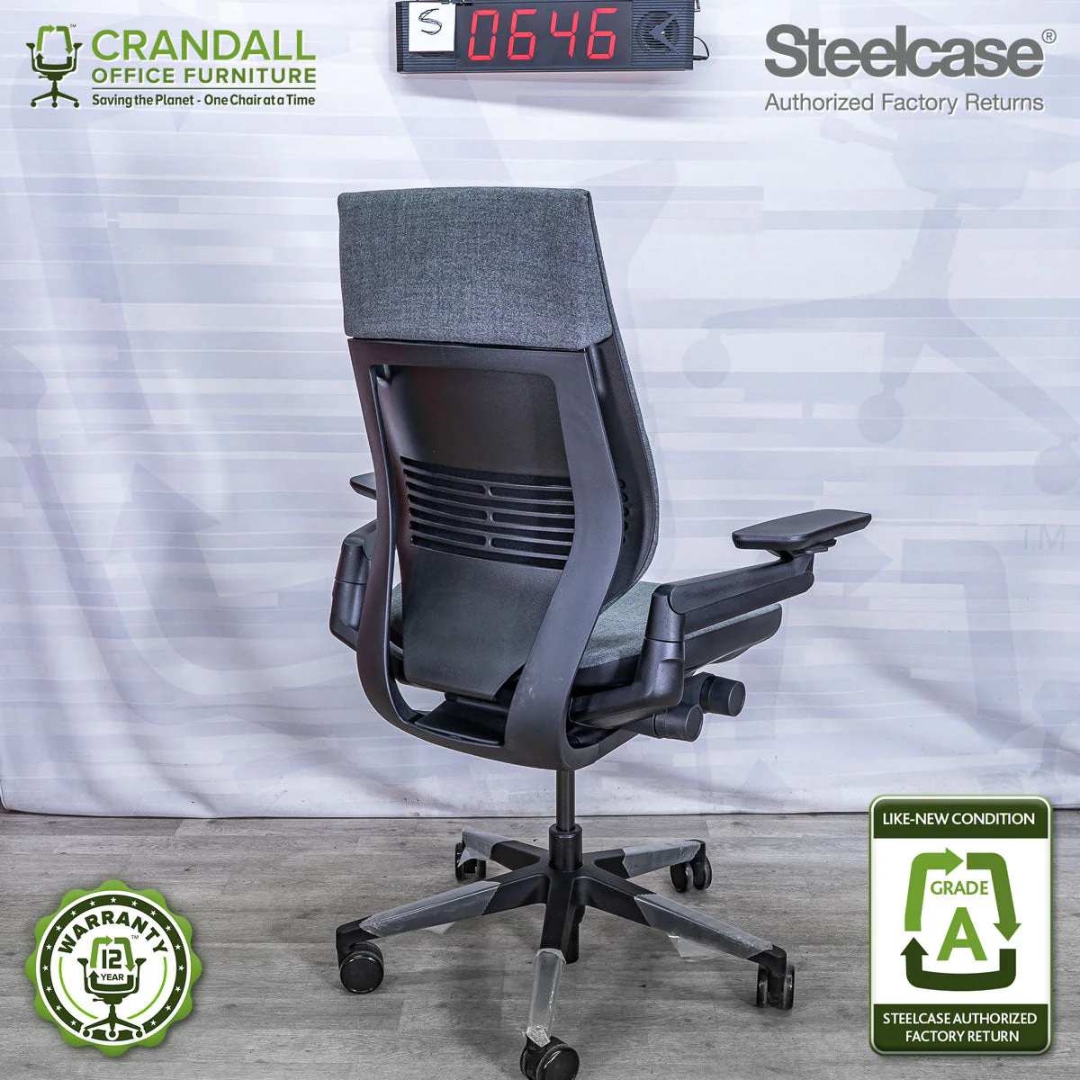 S-0646 - Steelcase Gesture - Grade A - Image 2