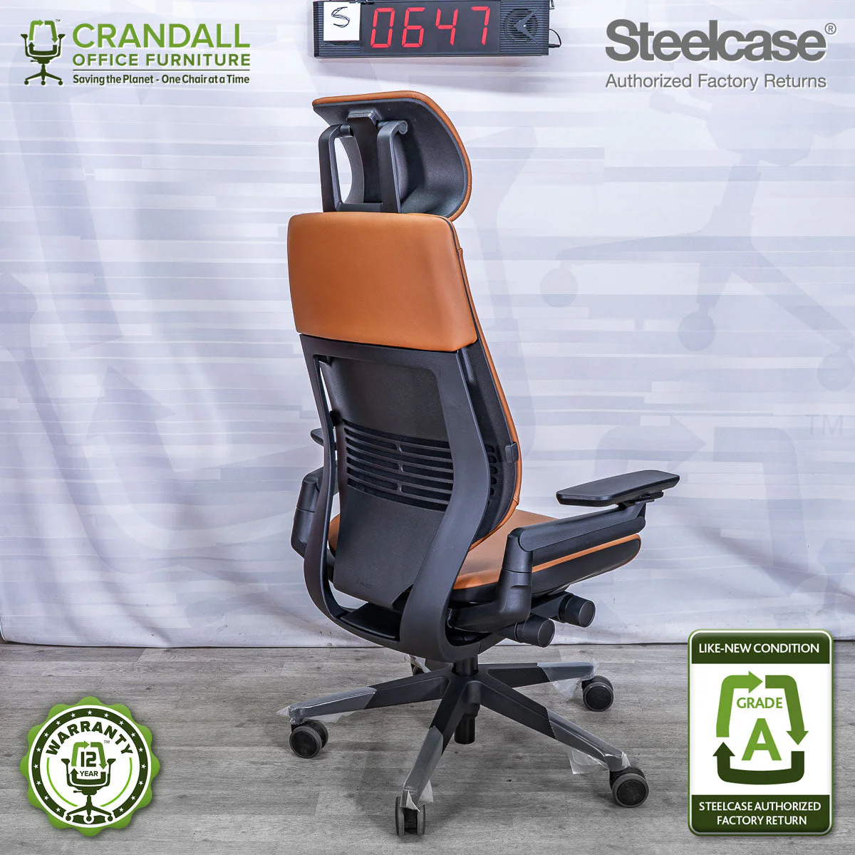 S-0647 - Steelcase Gesture - Grade A - Image 2