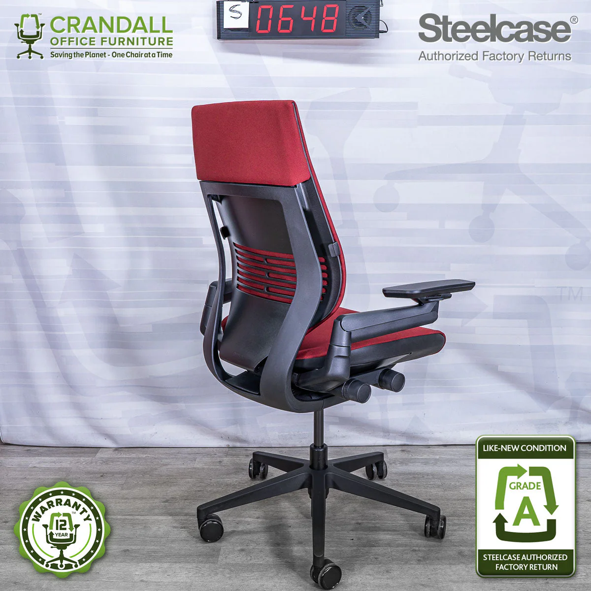 S-0648 - Steelcase Gesture - Grade A - Image 2