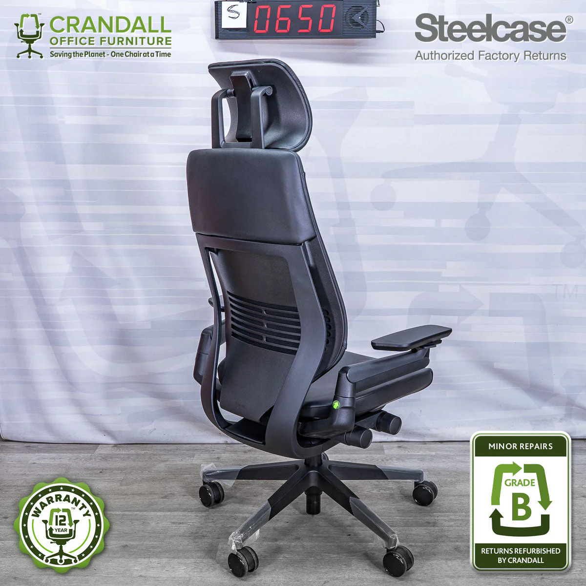 S-0650 - Steelcase Gesture - Grade B - Image 2