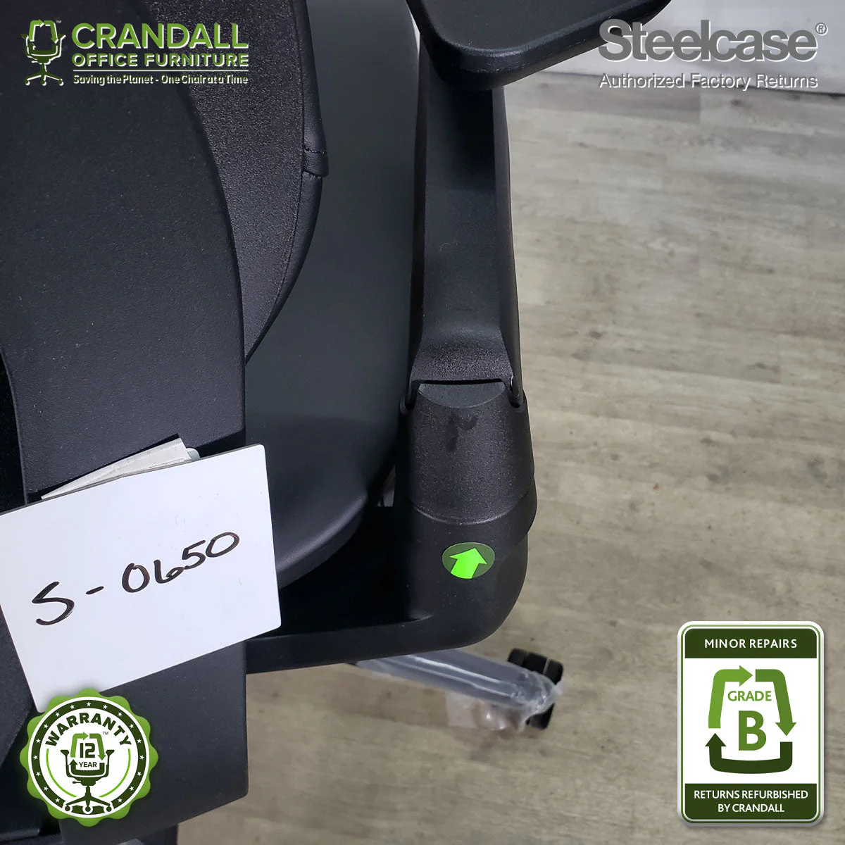 S-0650 - Steelcase Gesture - Grade B - Image 4