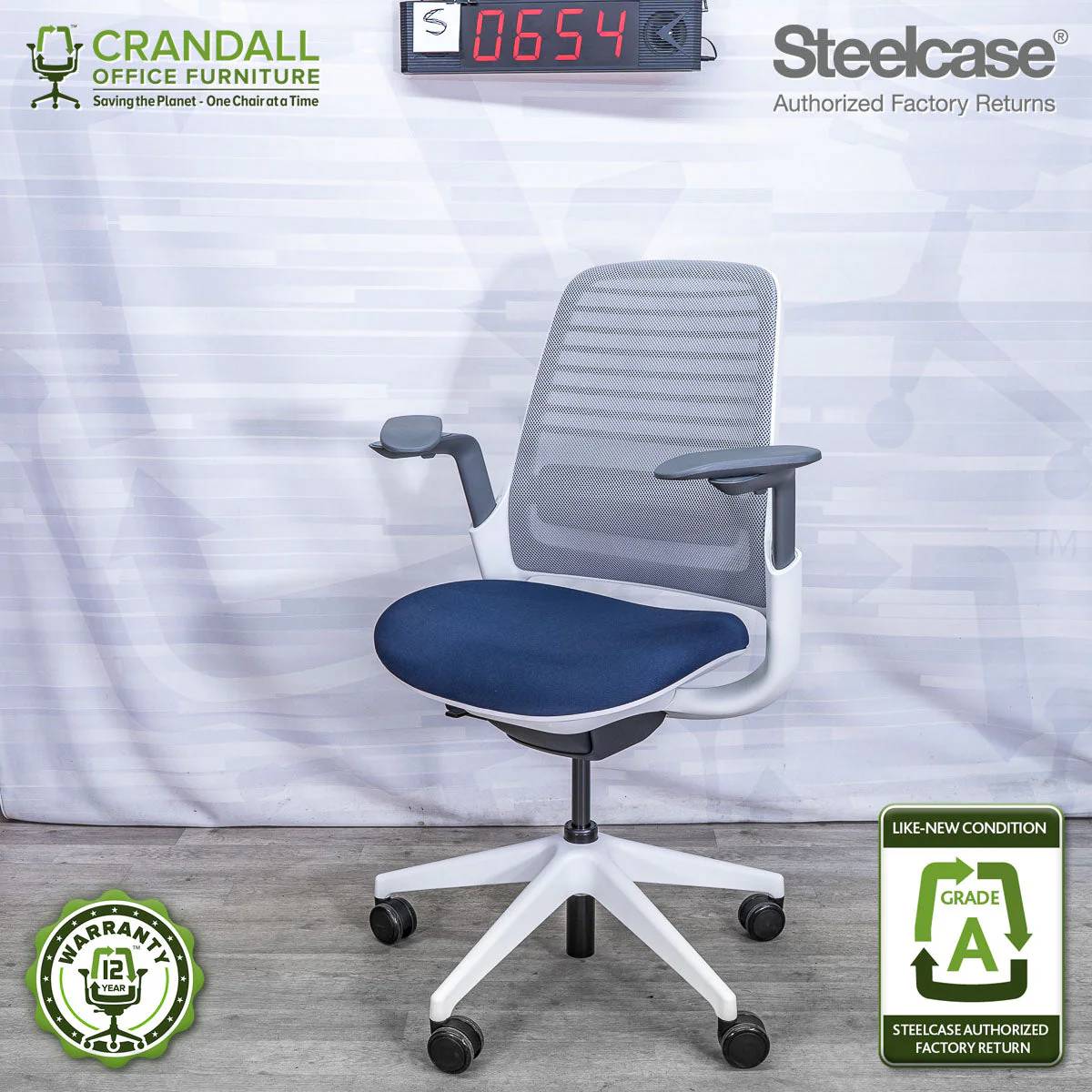 S-0654 - Steelcase Series 1 - Grade A
