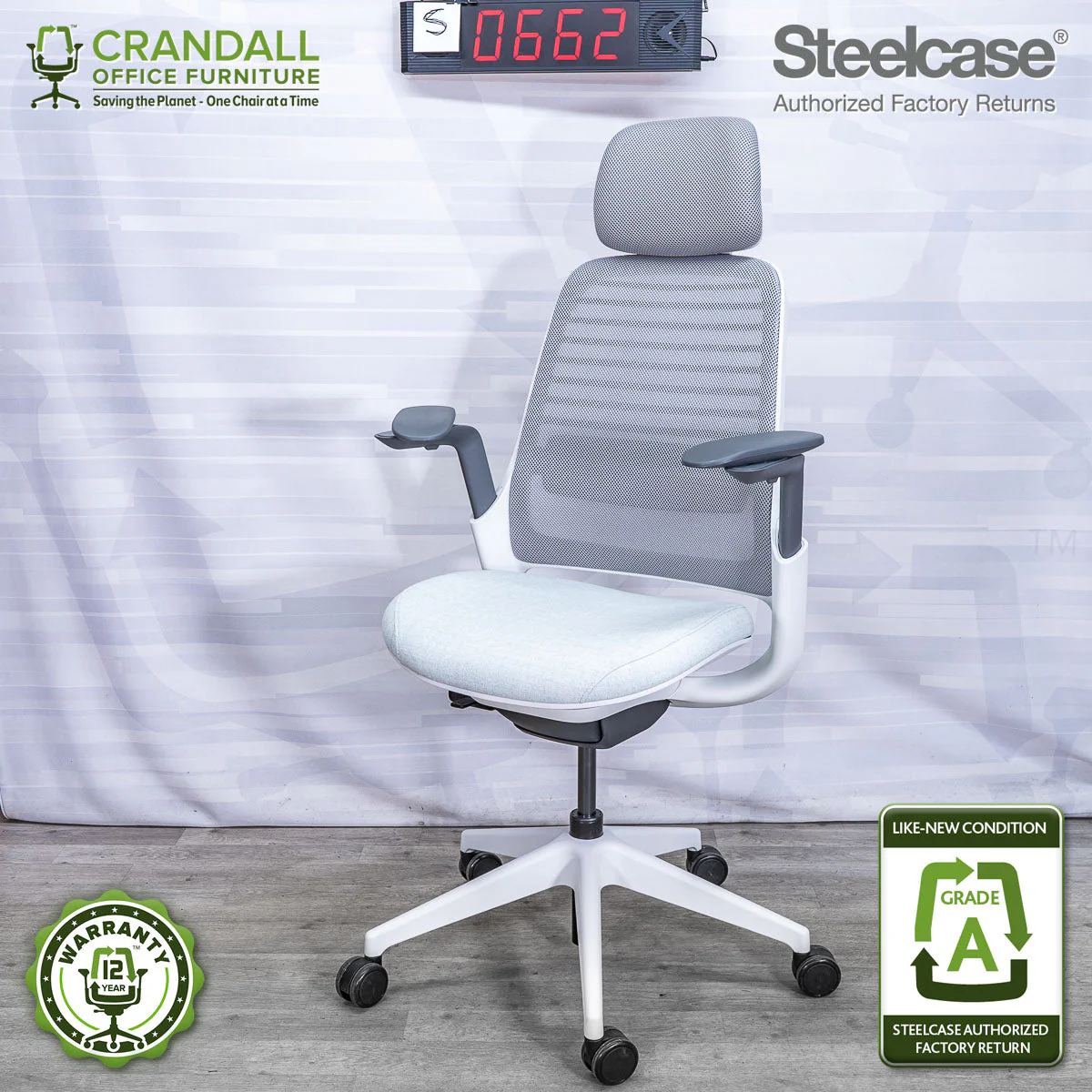 S-0662 - Steelcase Series 1 - Grade A