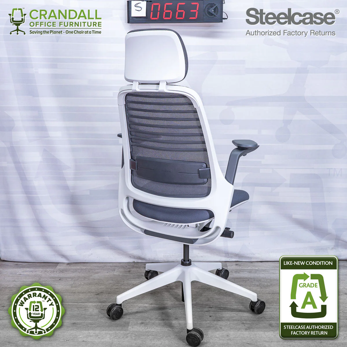 S-0663 - Steelcase Series 1 - Grade A - Image 2
