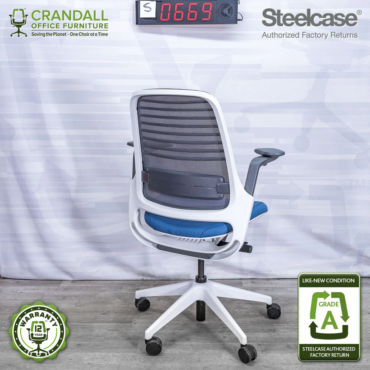 S-0669 - Steelcase Series 1 - Grade A - Image 2
