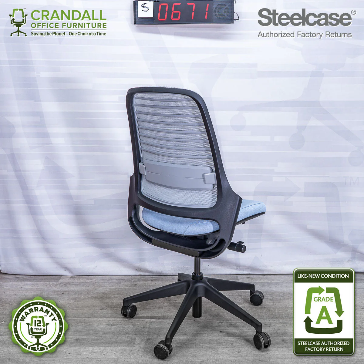 S-0671 - Steelcase Series 1 - Grade A - Image 2