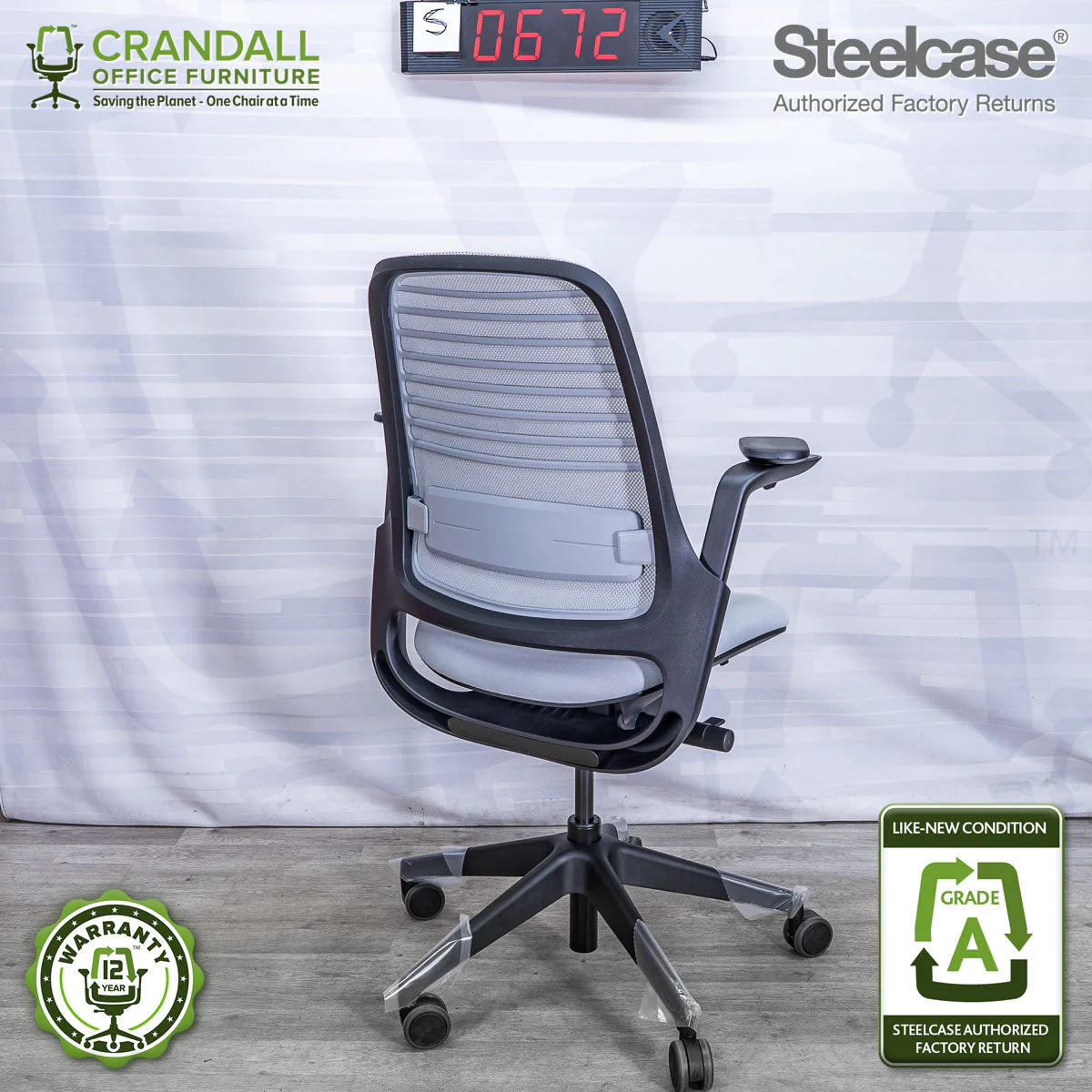 S-0672 - Steelcase Series 1 - Grade A - Image 2