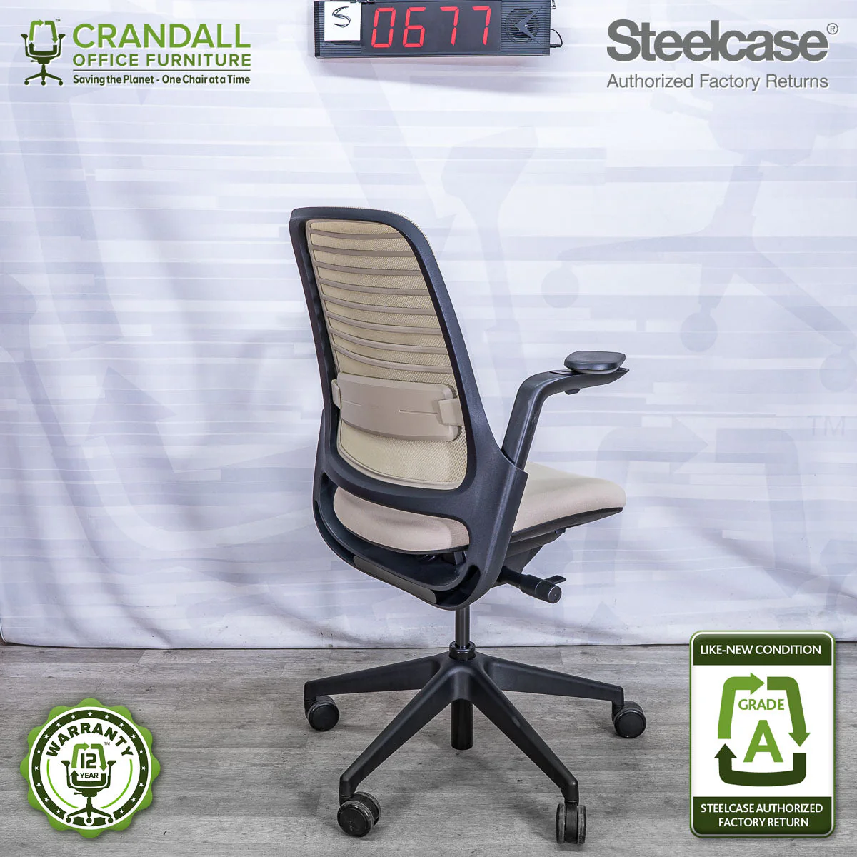 S-0677 - Steelcase Series 1 - Grade A - Image 2